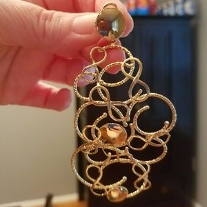 925 Silver/Gold Plated Earrings